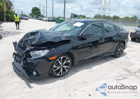 2019 Honda Civic Sport из США, поврежденный, VIN 2HGFC2F83KH562470